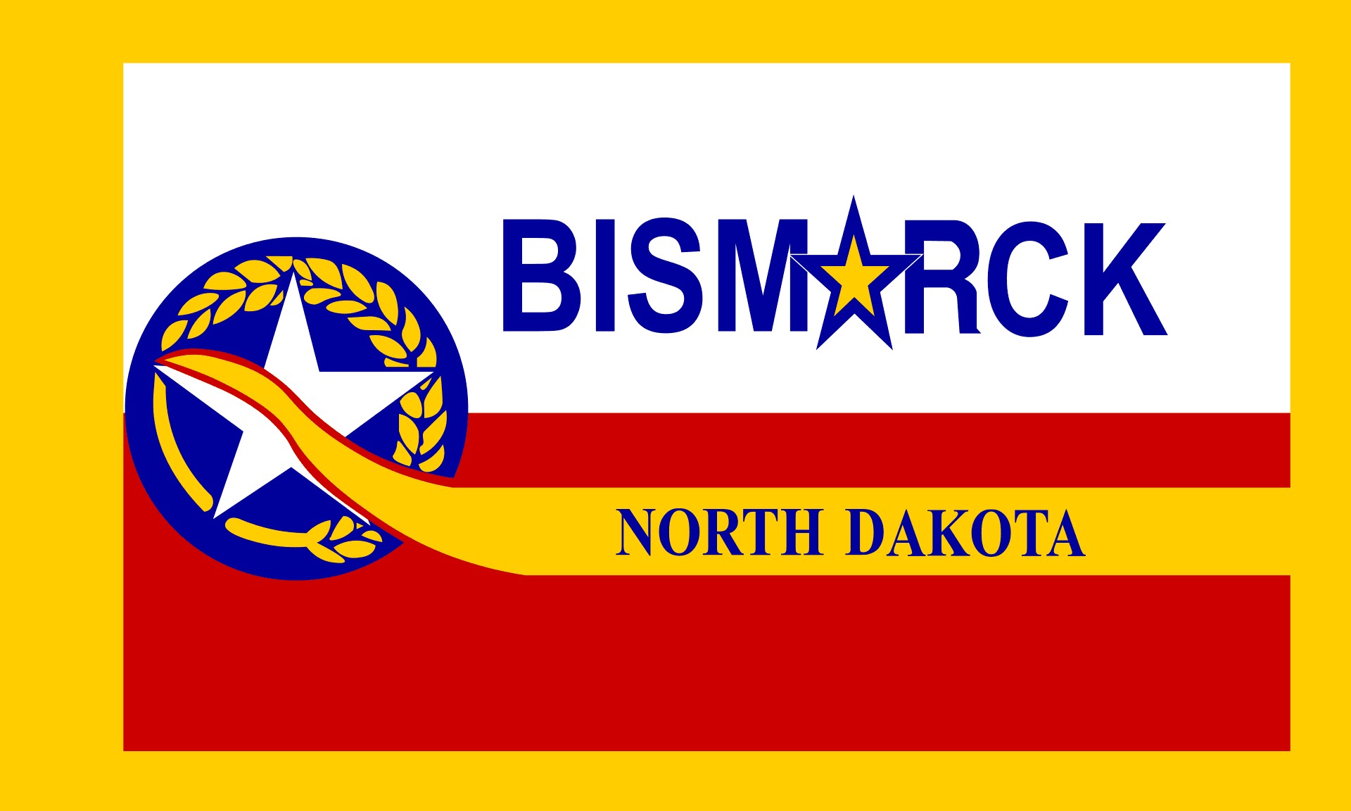 Bismarck, ND Flag