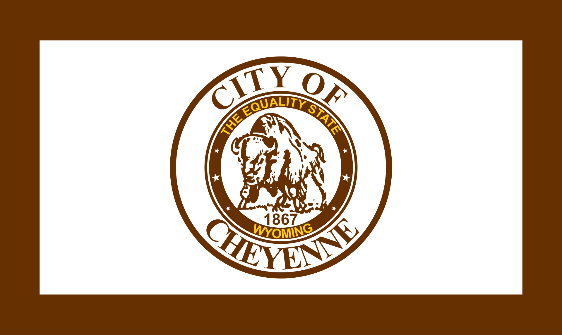 Cheyenne, WY Flag