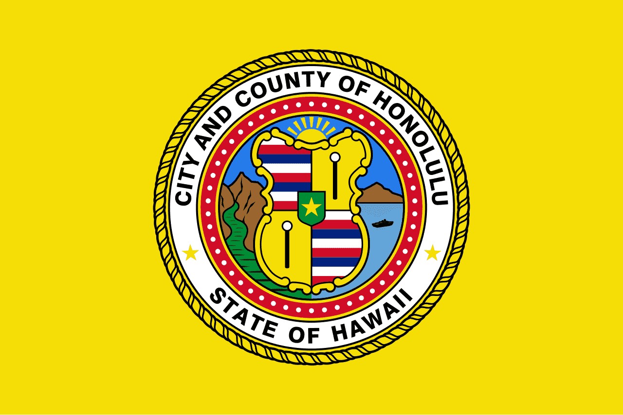Honolulu, HI Flag