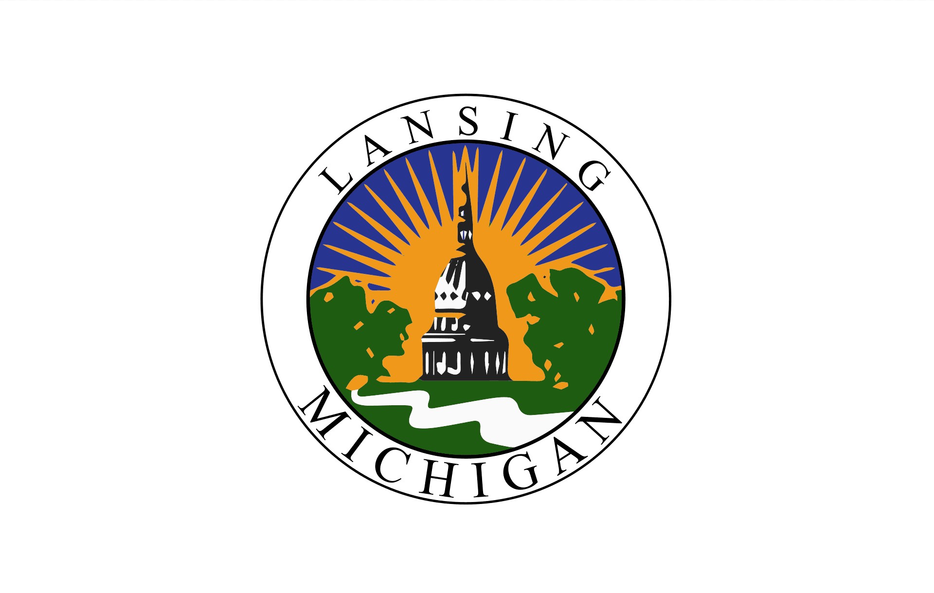 Lansing, MI Flag