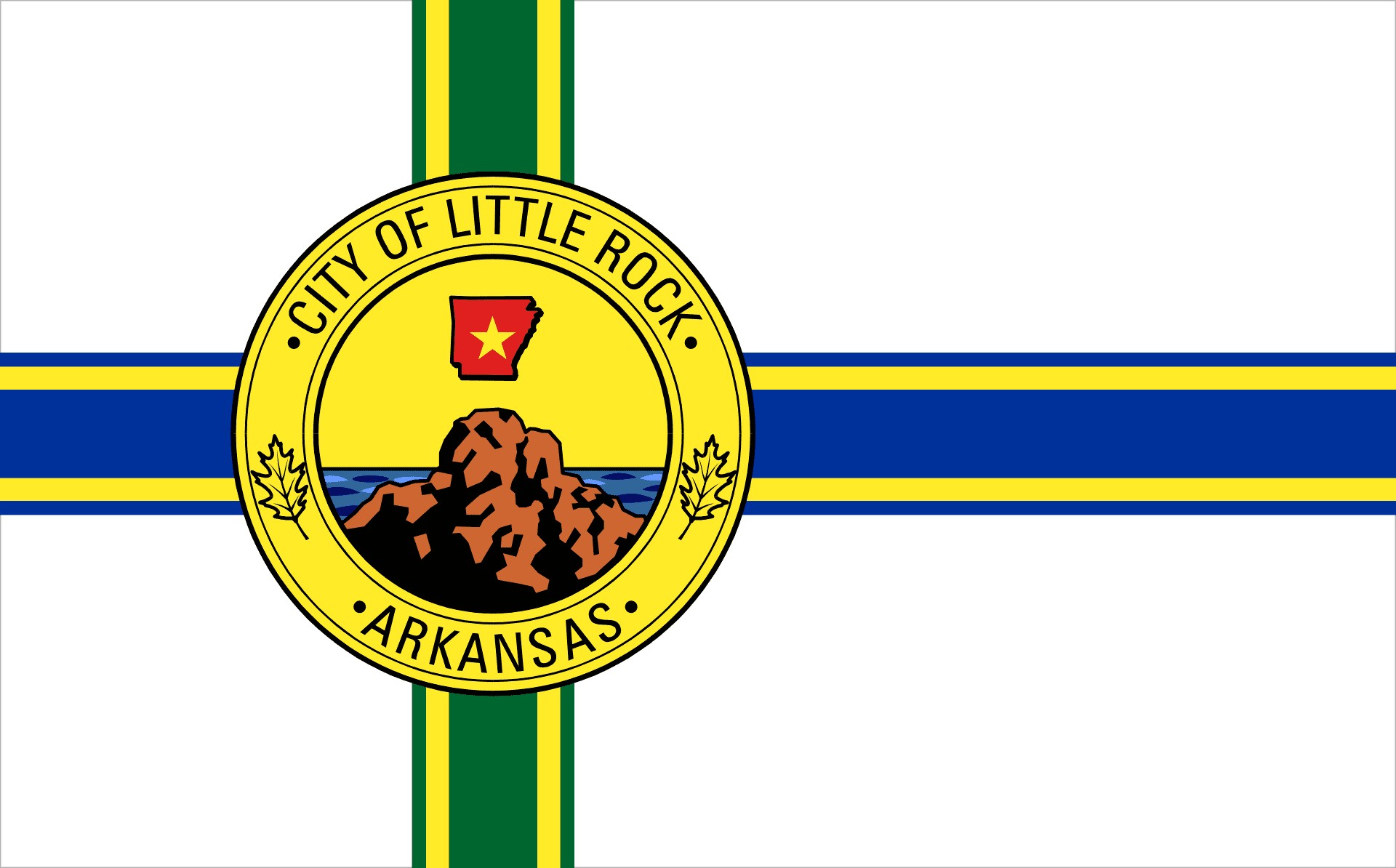 Little Rock, AR Flag
